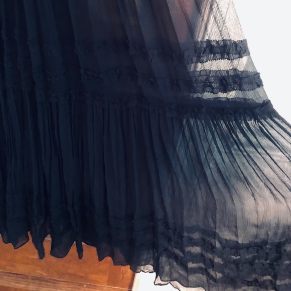 NWT Ulla Johnson Fiona Gown - Noir - SOLD OUT - Picture 8 of 10